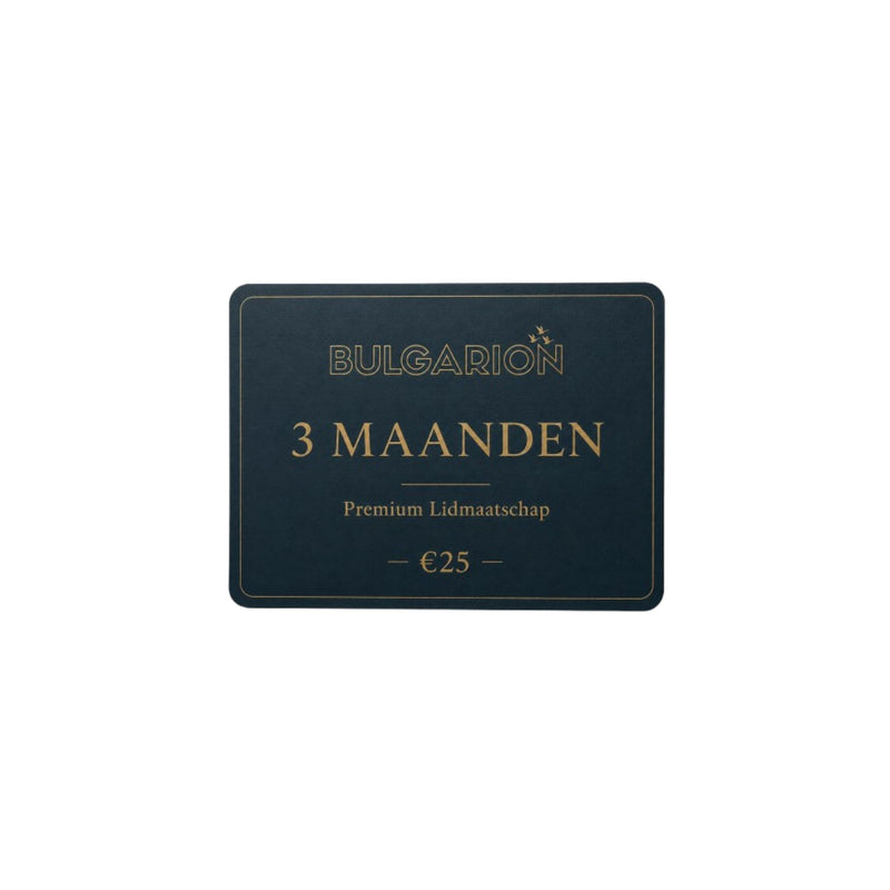 3 Maanden lidmaatschap